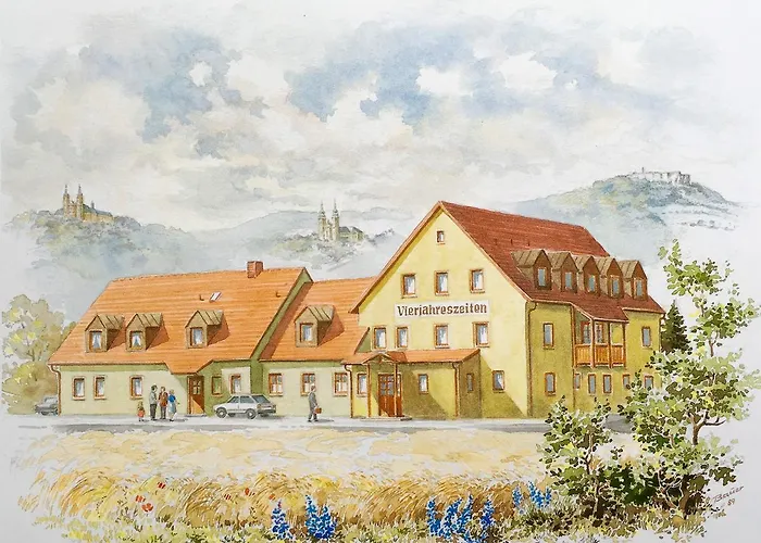 ホテル Garni Vierjahreszeiten *